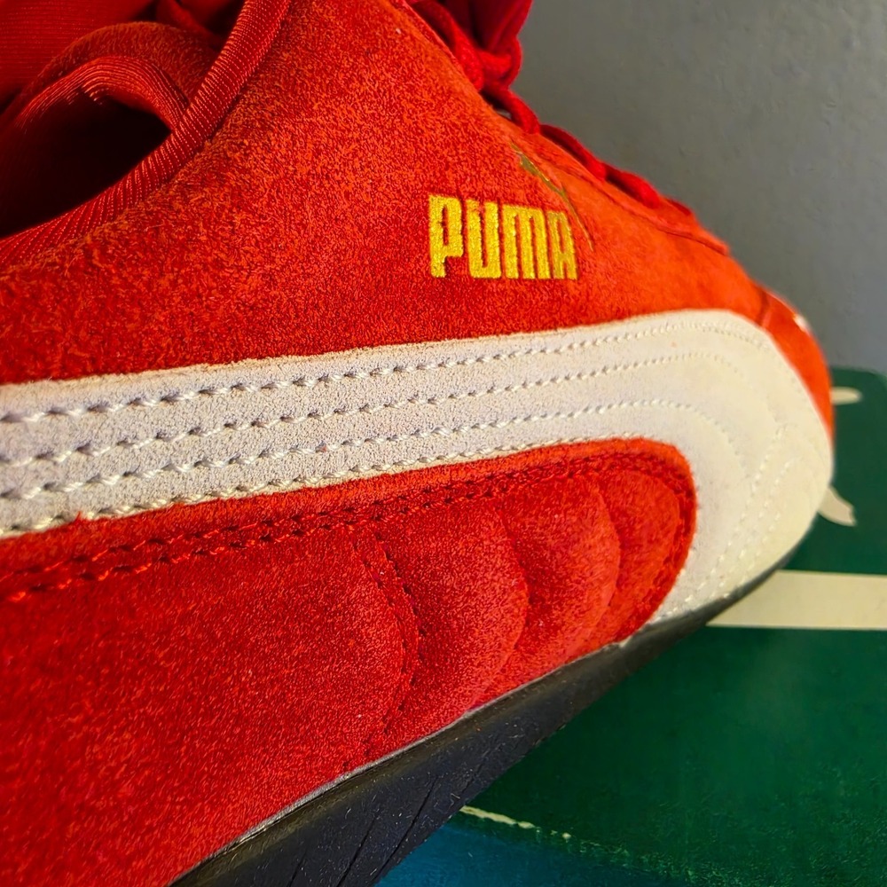 New Jr Size 6Y / UK 5 / EU 38 / Puma Speedcat Jr. Red White Woman 7.5 – 8 - Picture 6 of 10